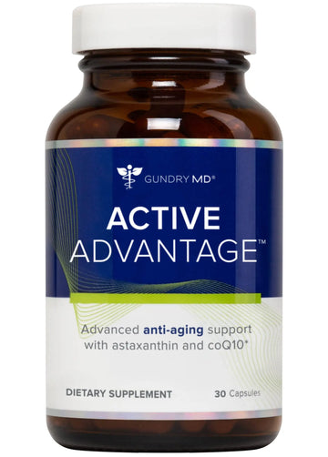 Gundry MD® Active Advantage Astaxanthin and CoQ10 Supplement to Support Energy, Strength and Metabolism, 30 Count Gundry MD Au supplements
