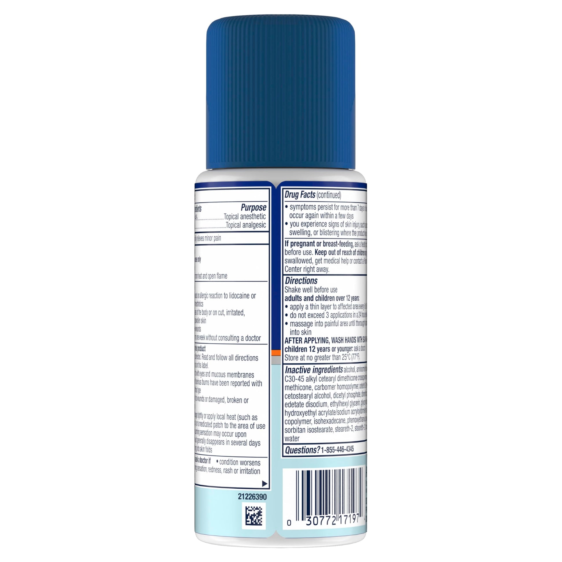 Nervive Pain Relieving Roll On, Lidocaine Roll On, Nervive Pain Relief, Lidocaine Topical, Foot Pain, Leg Pain, Hand Pain, Max Strength Formula, 4.6oz Nervive Au supplements