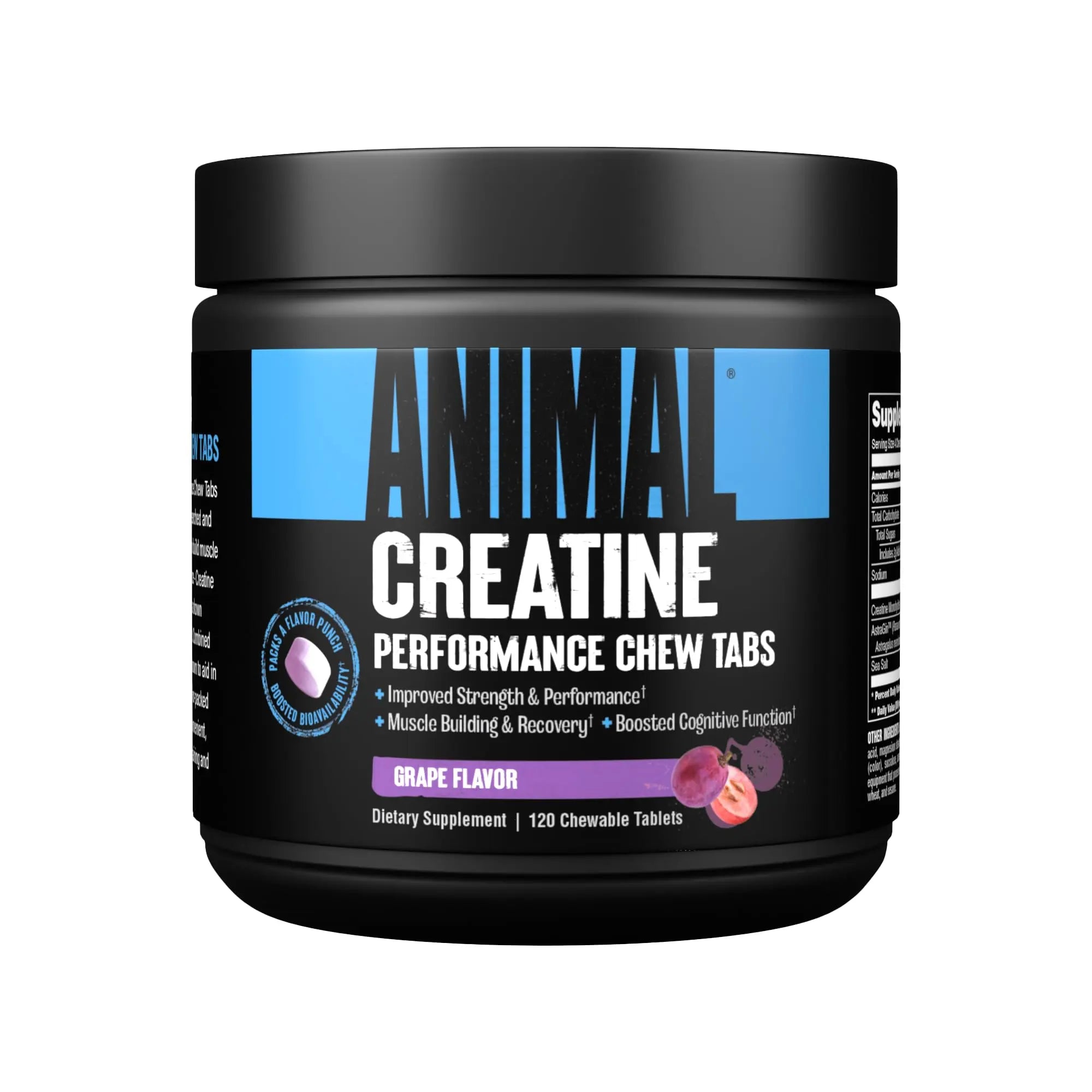 Animal Creatine Chews Tablets - Enhanced Creatine Monohydrate with AstraGin to Improve Animal Au supplements