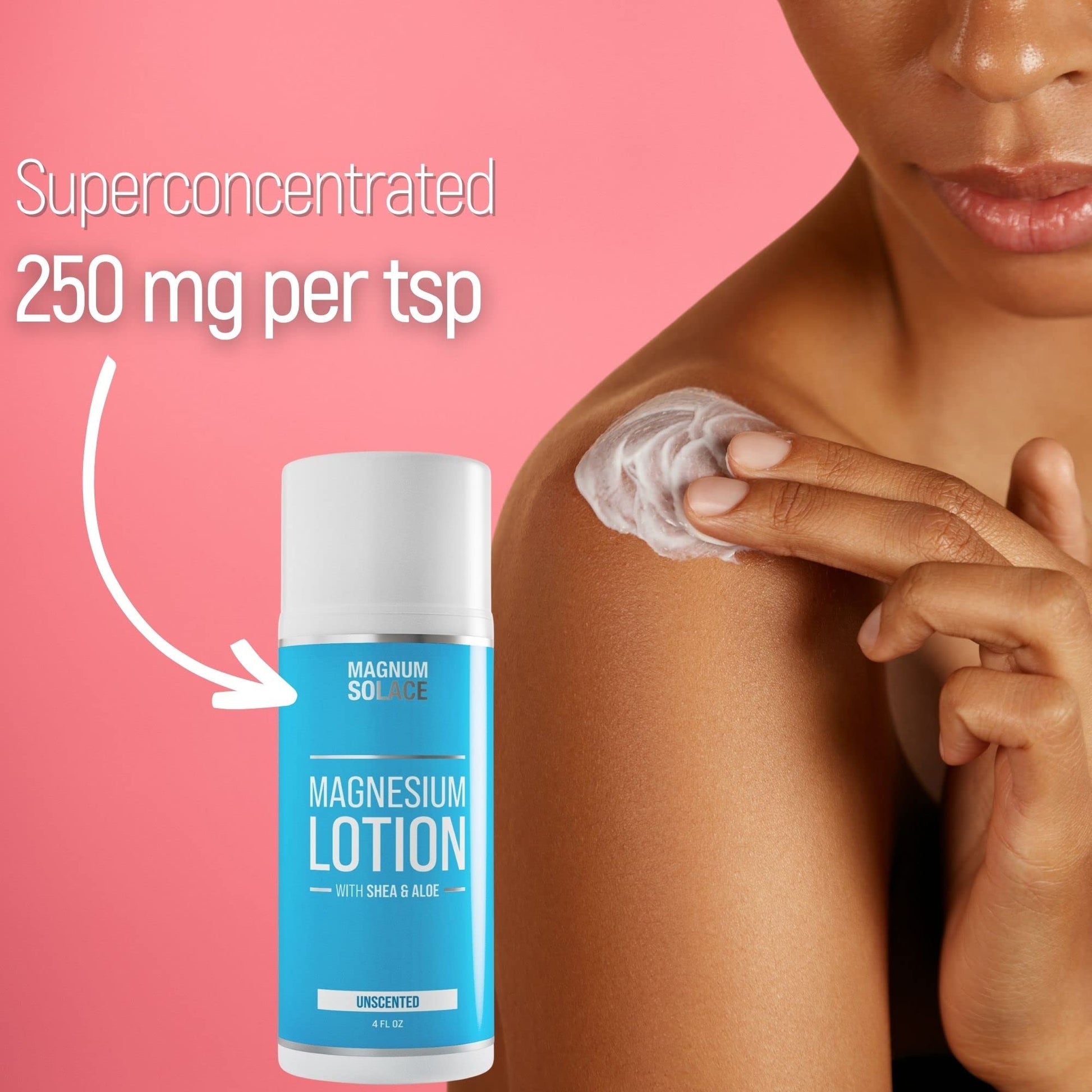 Magnum Solace Magnesium Lotion with Aloe & Shea – Apply to Legs – Alternative to Topical Magnesium Cream Magnum Solace Au supplements
