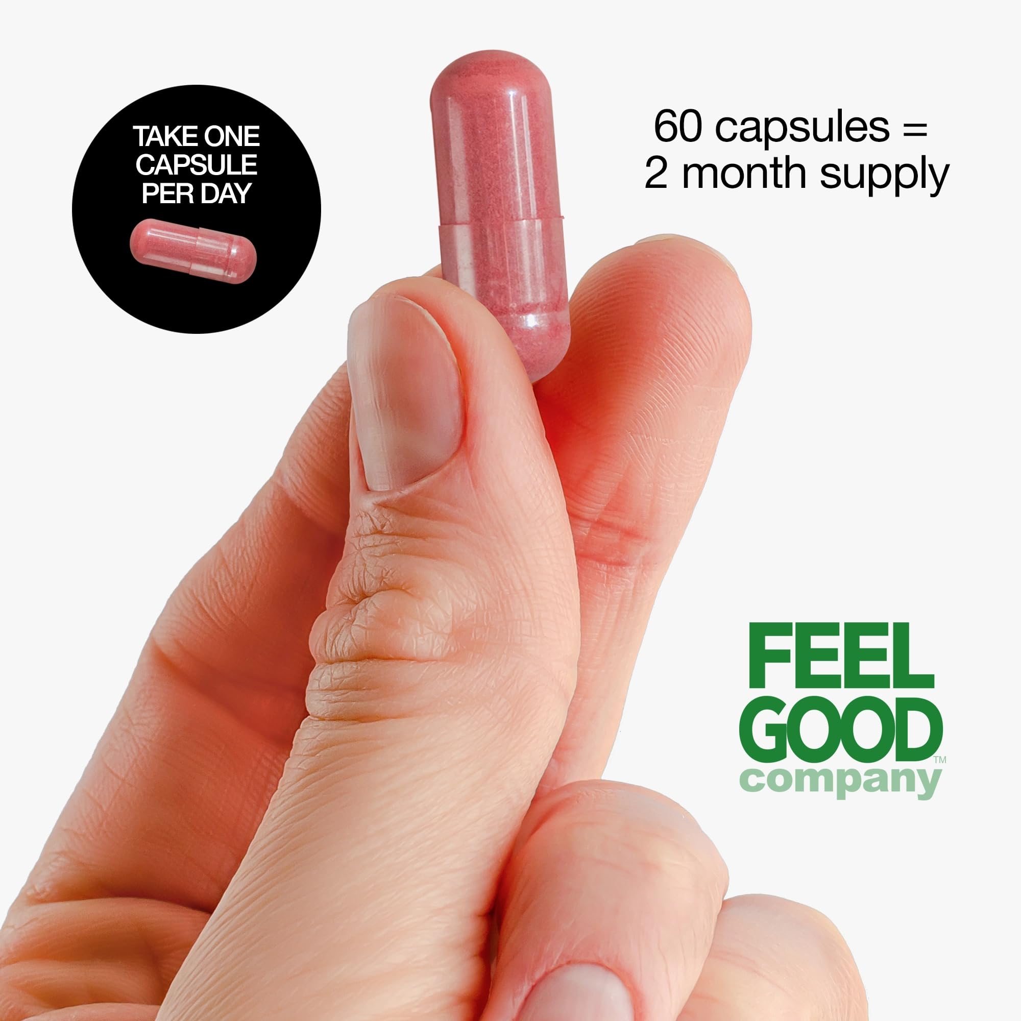 FeelGood Superfoods 1000mg Immune Support Capsules Made with 25 Organic Fruits and Vegetables, Strong Immunity Boosters with Vitamins A, C, D3, and Zinc, 60 Count FeelGood Superfoods Au supplements