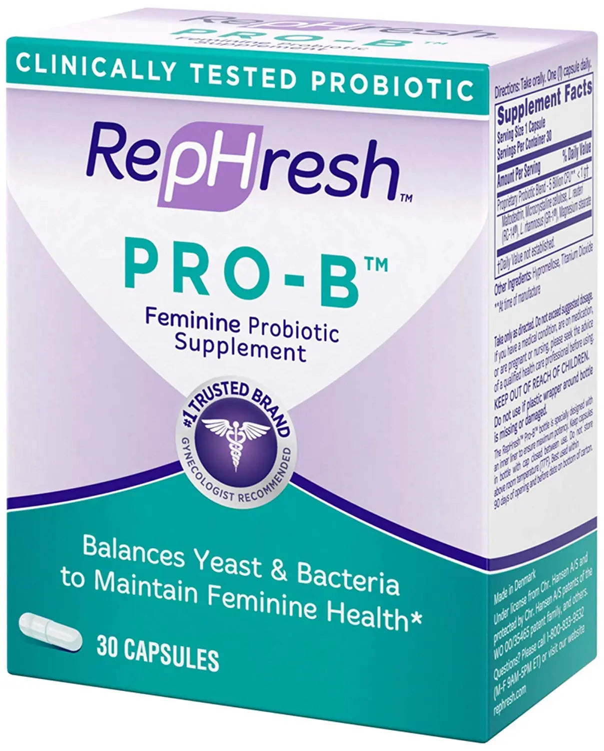RepHresh Pro-B Probiotic Feminine Supplement - 5 Pack My Store Au supplements