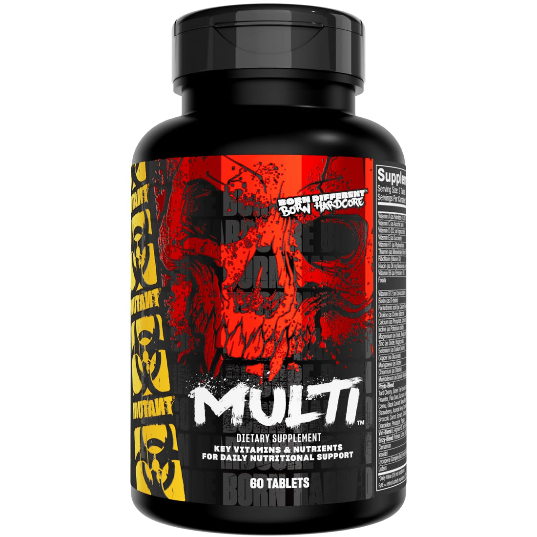 Mutant Multi - High Potency Vitamins with 75+ Ingredients Specifically Formulated for Heavy Lifting, 60 Tablets Mutant Au supplements