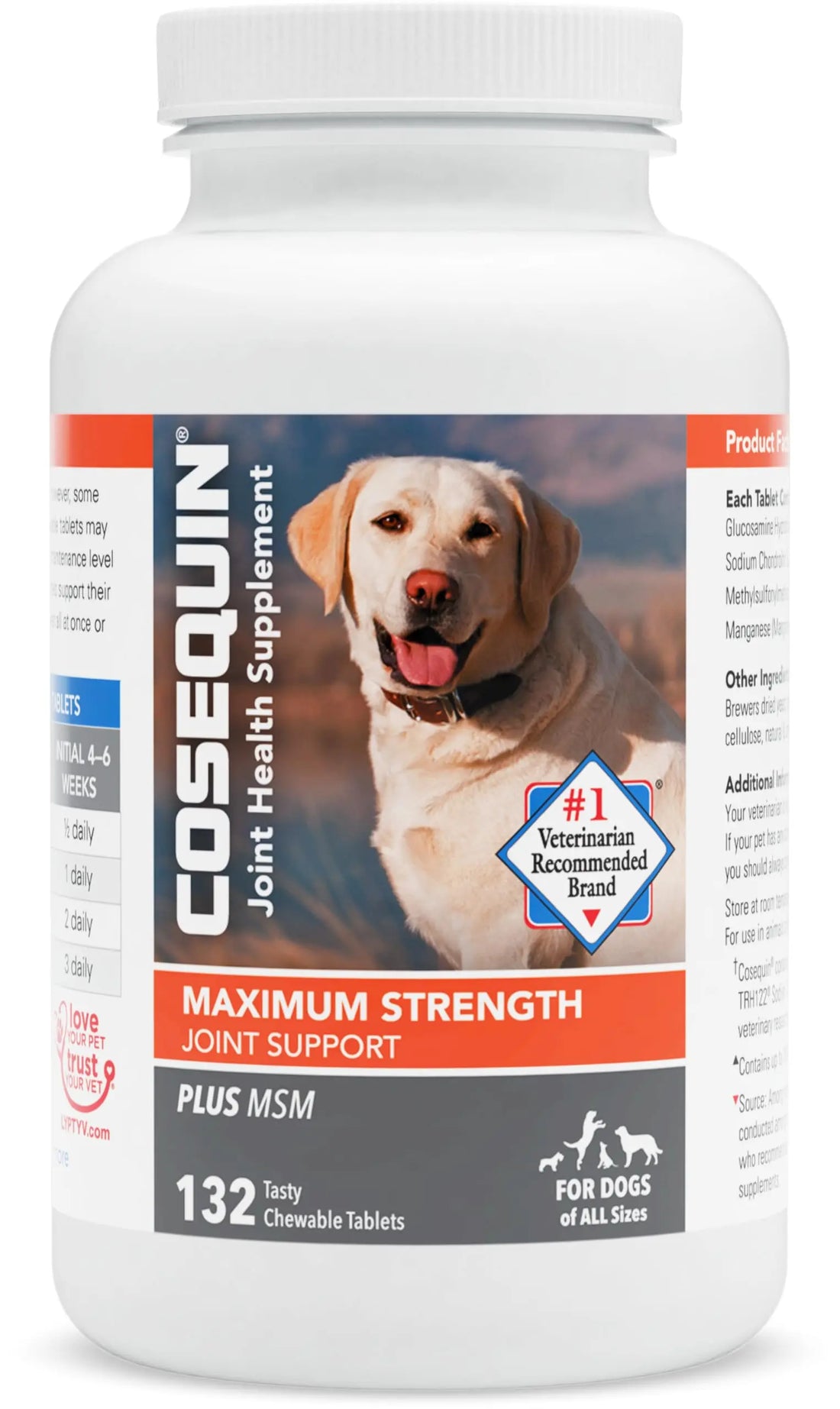 Nutramax Laboratories Cosequin Maximum Strength Joint Health Supplement for Dogs Nutramax Laboratories Au supplements