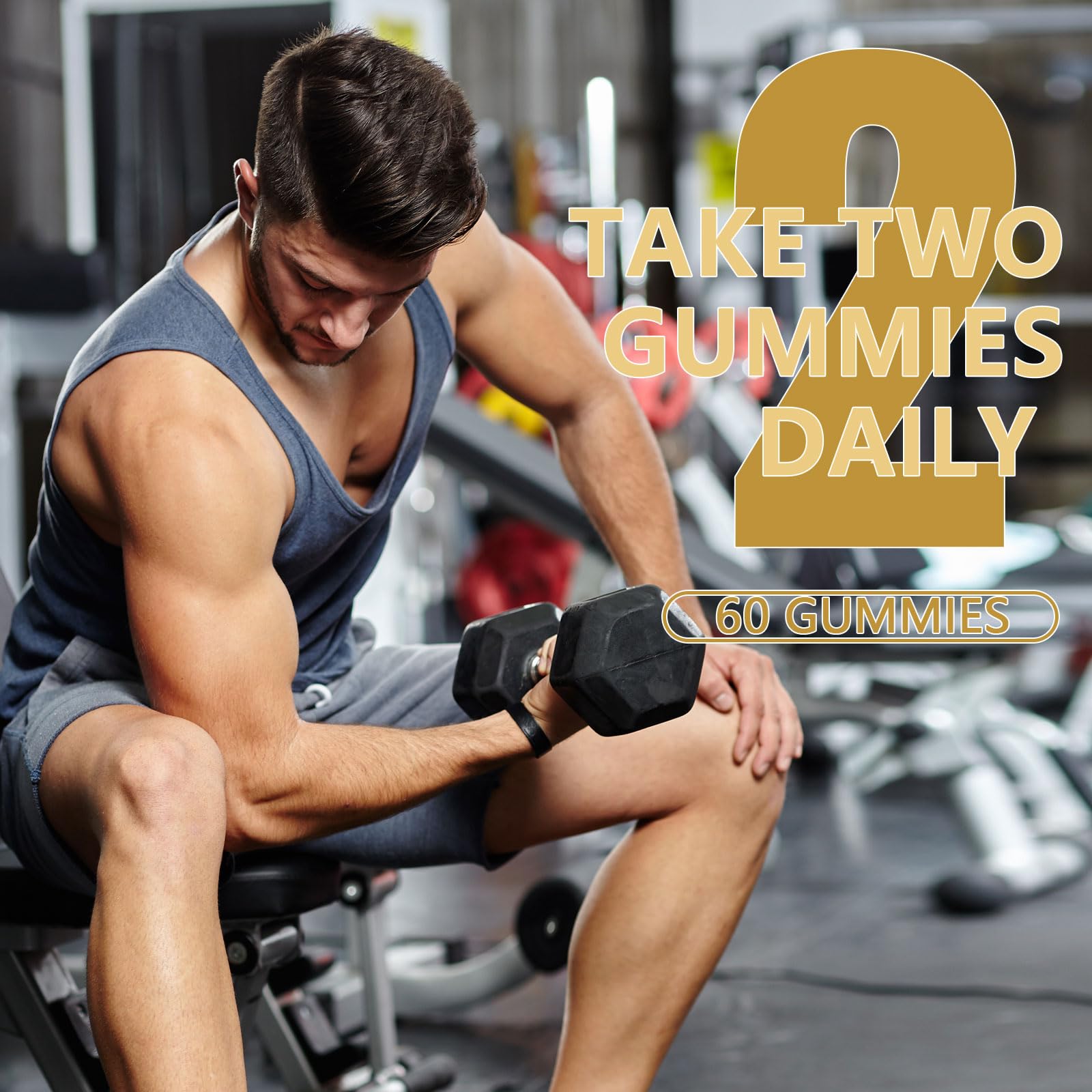 Rulinal Boost Alpha Gummies for Men | Oyster Shilajit Gummies for Adults | Enhances Strength & Immune Support | with Oyster, Shilajit, Vitamin B3, Maca Powder | Non-GMO & Vegan | 60 Gummies Rulinal Au supplements