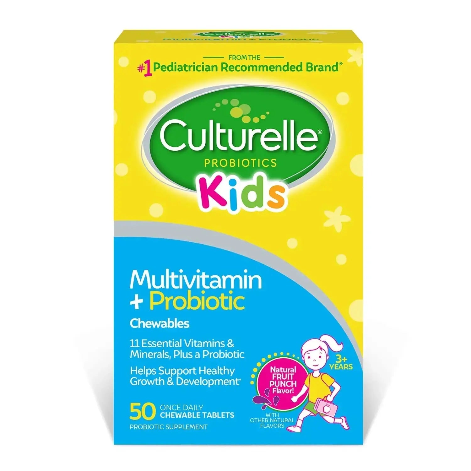 Culturelle Kids Complete Chewable Multivitamin + Probiotic for Kids & Immune Defense Probiotic with Vitamin C Culturelle Au supplements
