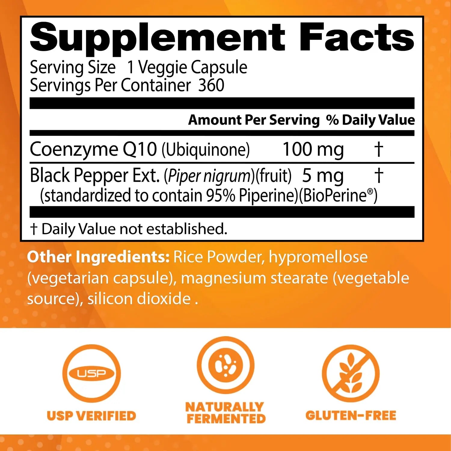 Doctor's Best High Absorption CoQ10 with BioPerine, Gluten Free, Naturally Fermented Doctor's BEST Au supplements