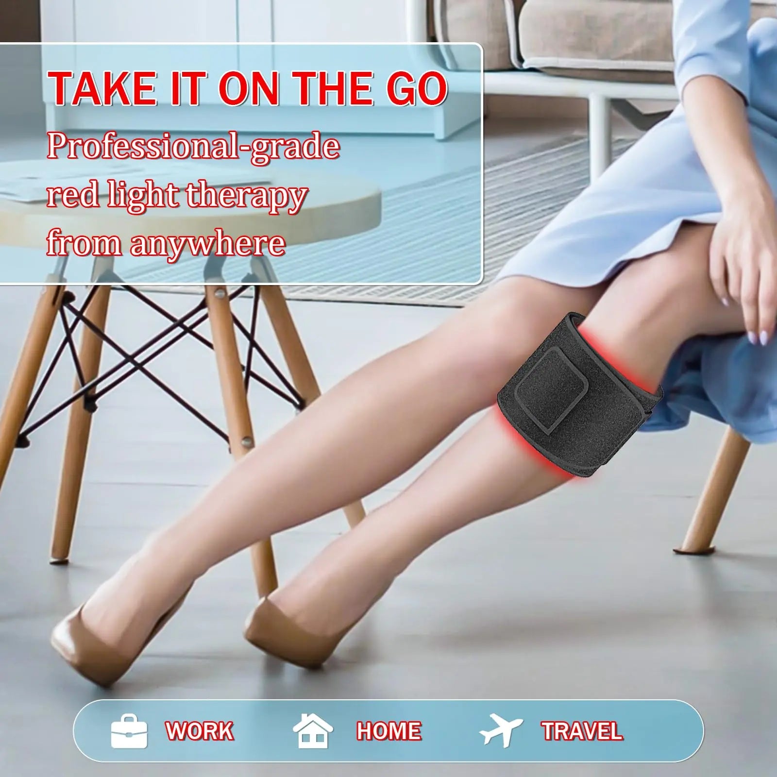 Red Light Therapy Belt Near-Infrared-Light Therapy Wrap for Body Wearable Large Pad for Waist Back Shoulder with Timer Controller Aptoyu Au supplements