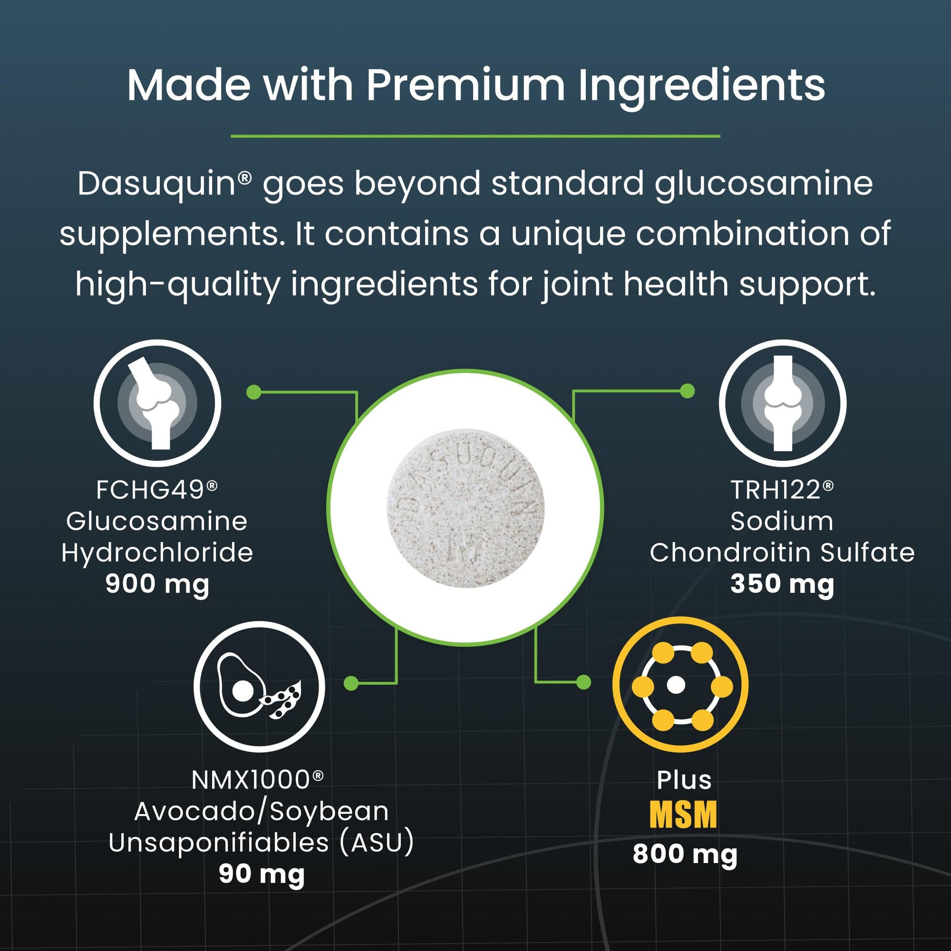 Nutramax Dasuquin for Large Dogs, Joint Health Supplement, Contains Glucosamine for Dogs, Plus Chondroitin, ASU, MSM and More, Supports Healthy Joints, Chewable Tablets, 150 Count Nutramax Laboratories Au supplements