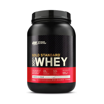 Optimum Nutrition Gold Standard 100% Whey Protein Powder, Cookies & Cream Optimum Nutrition Au supplements