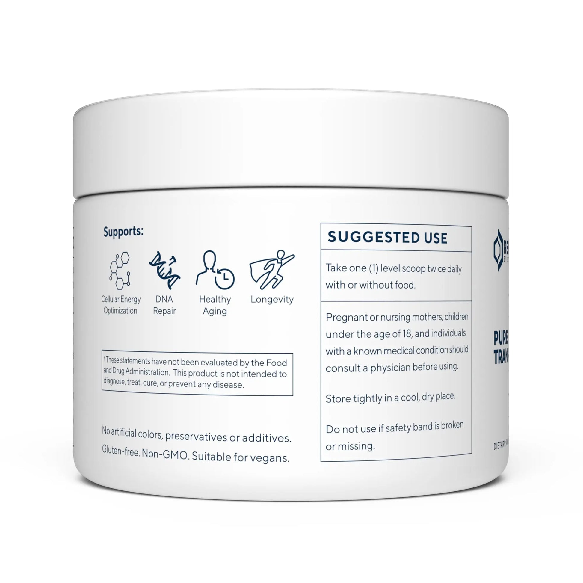 Renue By Science Resveratrol | High Strength Resveratrol Supplement | 100g Trans Resveratrol Powder | Reservatrol 200 Day Supply | Non-GMO & Allergen Free | Manufactured in The USA Third-Party Tested Renue By Science Au supplements