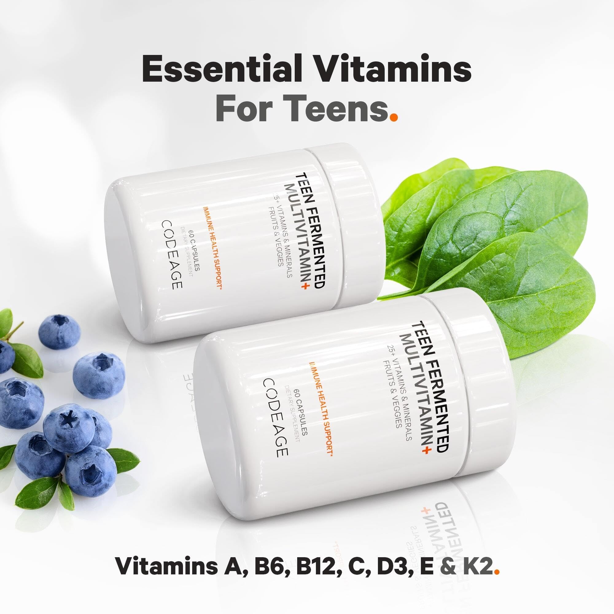 Codeage Immune Support Bundle Multivitamin for Women + Multivitamin for Teens Codeage Au supplements