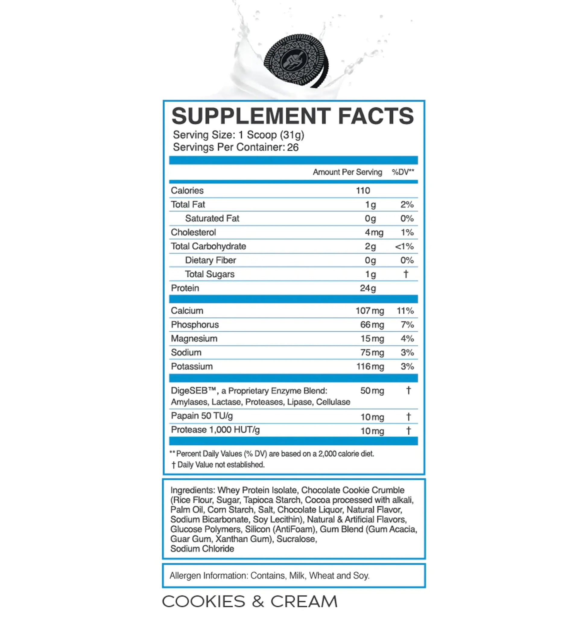 eFlow Nutrition 100% Whey Protein Isolate - Lactose-Free Digestive Enzymes Added eFlow Nutrition Au supplements