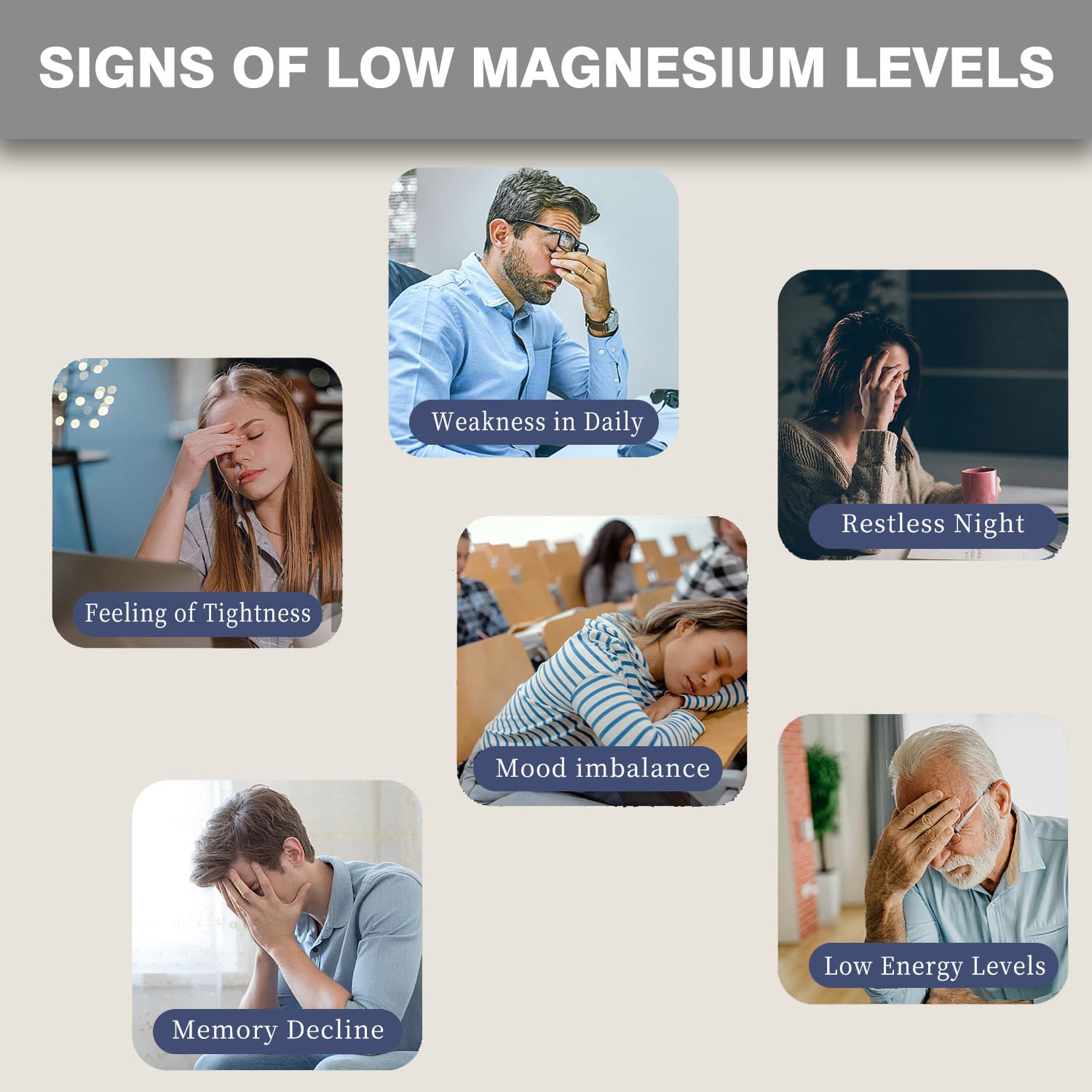 Magnesium Complex Gummies for Women & Men, Calm Magnesium Gummies for Women & Men, 14-in-1 with Ashwagandha, L-Theanine, Vitamin D3 & Zinc, 60 Count (1) UYPO Au supplements