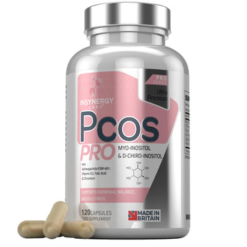 PCOS Pro - Ultra Premium Inositol PCOS Supplement (4X Extra Ingredients) Myo Inositol Insynergy Labs Au supplements