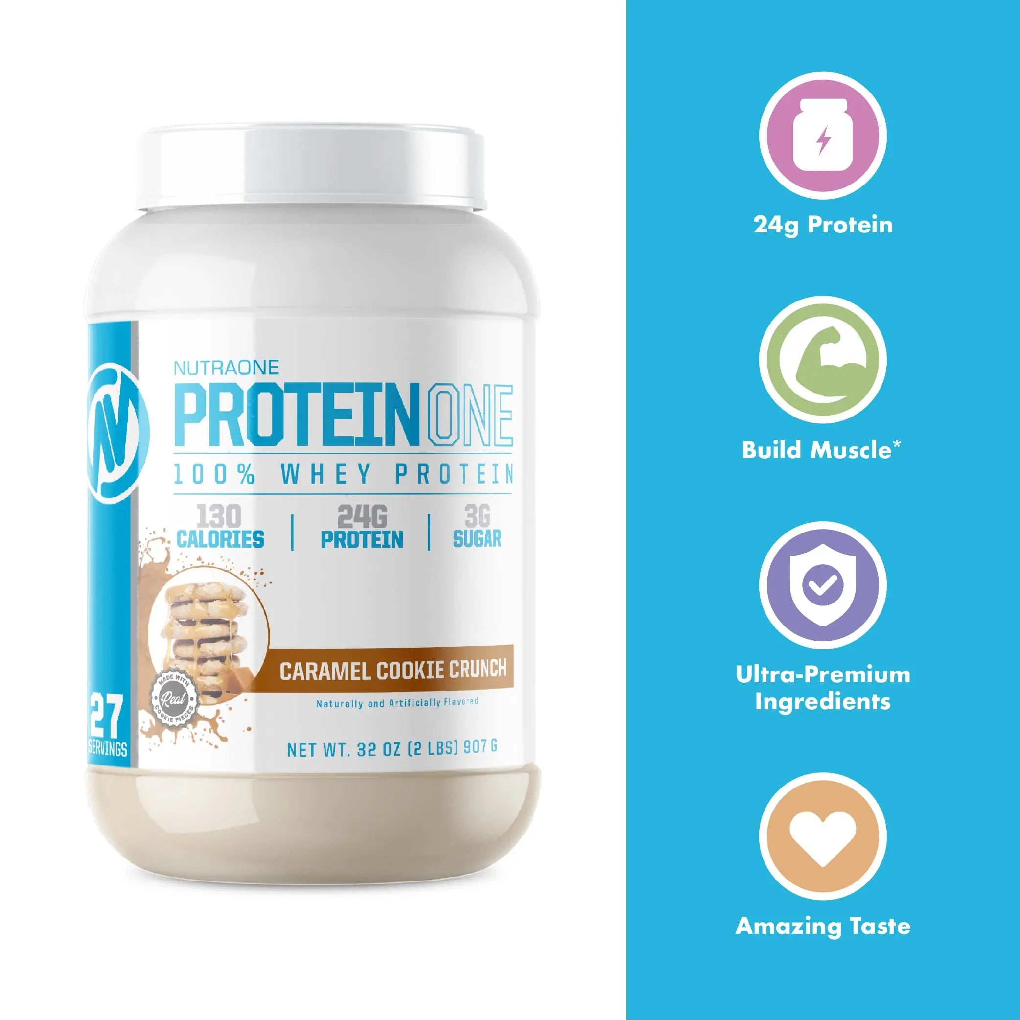 NutraOne ProteinOne Whey Protein Promote Recovery and Build Muscle with a Protein NutraOne Au supplements