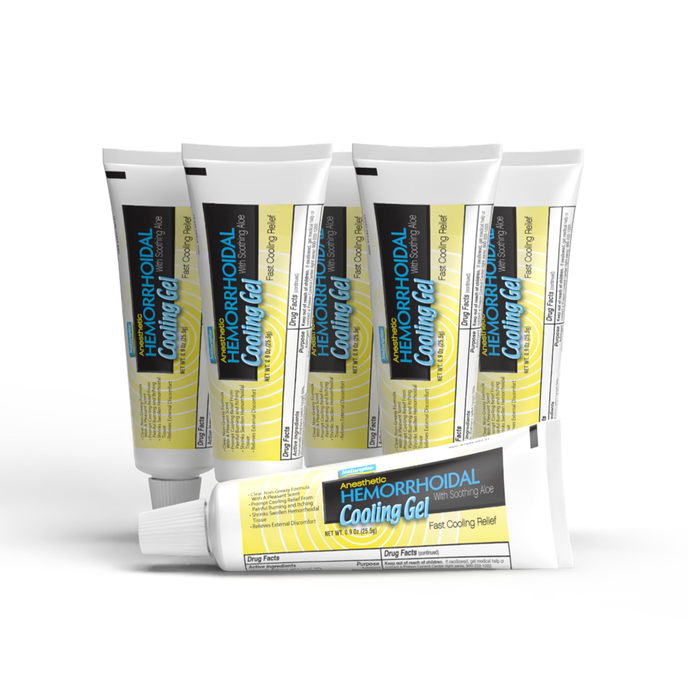 Natureplex Anesthetic Hemorrhoidal Cooling Gel with Soothing Aloe (6 Pack) Natureplex Au supplements