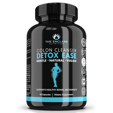 Detox Ease, Colon Cleanse Detox, Healthy Bowel Movements, Digestive Health, Urinary Tract THE ENCLARE NUTRITION Au supplements