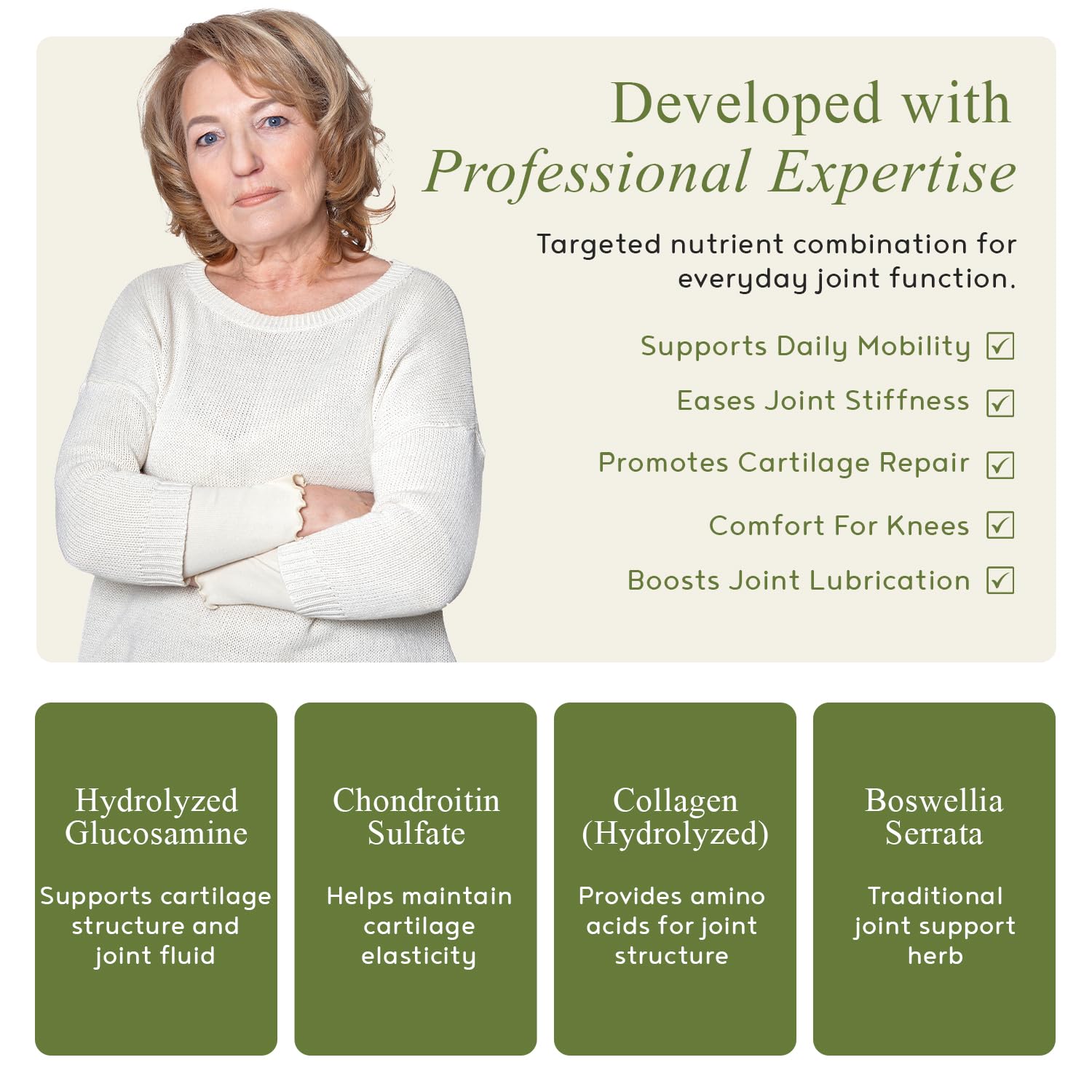 M.D. Joint - Experts Formulated Supplement - Joint Supplements for Women & Men, Knees, HIPS, Ankles, Collagen, Hydrolyzed, Glucosamine Chondroitin MSM, BioPerine, Turmeric - 120 Capsules (Pack of 1) M.D. Blend Au supplements