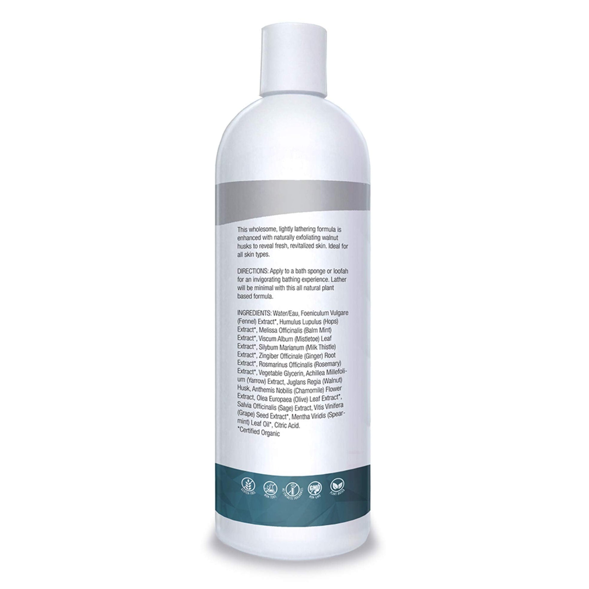 Organic Excellence Spearmint Body Wash For All Skin Types - Natural Soap Alternative - Sulphate and Paraben Free Organic Excellence Au supplements