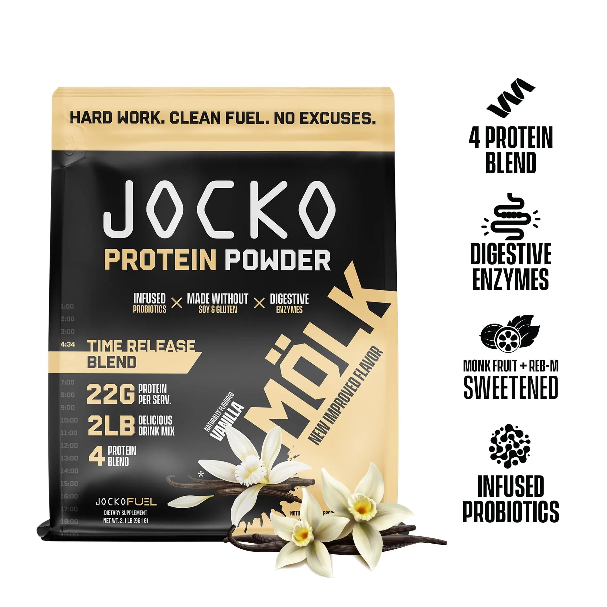 Jocko Pre Workout, Protein Powder, & Creatine Bundle (3 Pack) Jocko Fuel Au supplements