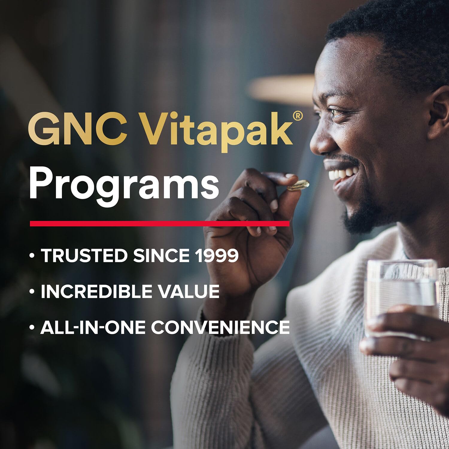 GNC Mega Men Energy and Metabolism Vitapak Program, Convenient, Complete Nutrition, 5 Products in 1 Packet, Calorie Burn, Thermogenic, 300mg Caffeine, 30 Daily Packs GNC Au supplements