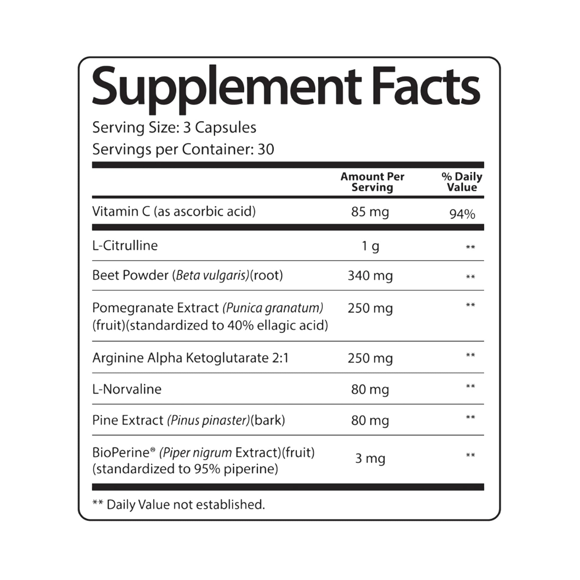 DAMN GOOD The Hodge Twins Nitric Oxide Booster – Beet Root Nitric Oxide & Arginine Citrulline Supplement, Pomegranate Blend for Workout Drive, Endurance Support & Pump Power - 90 Capsules DAMN GOOD Au supplements