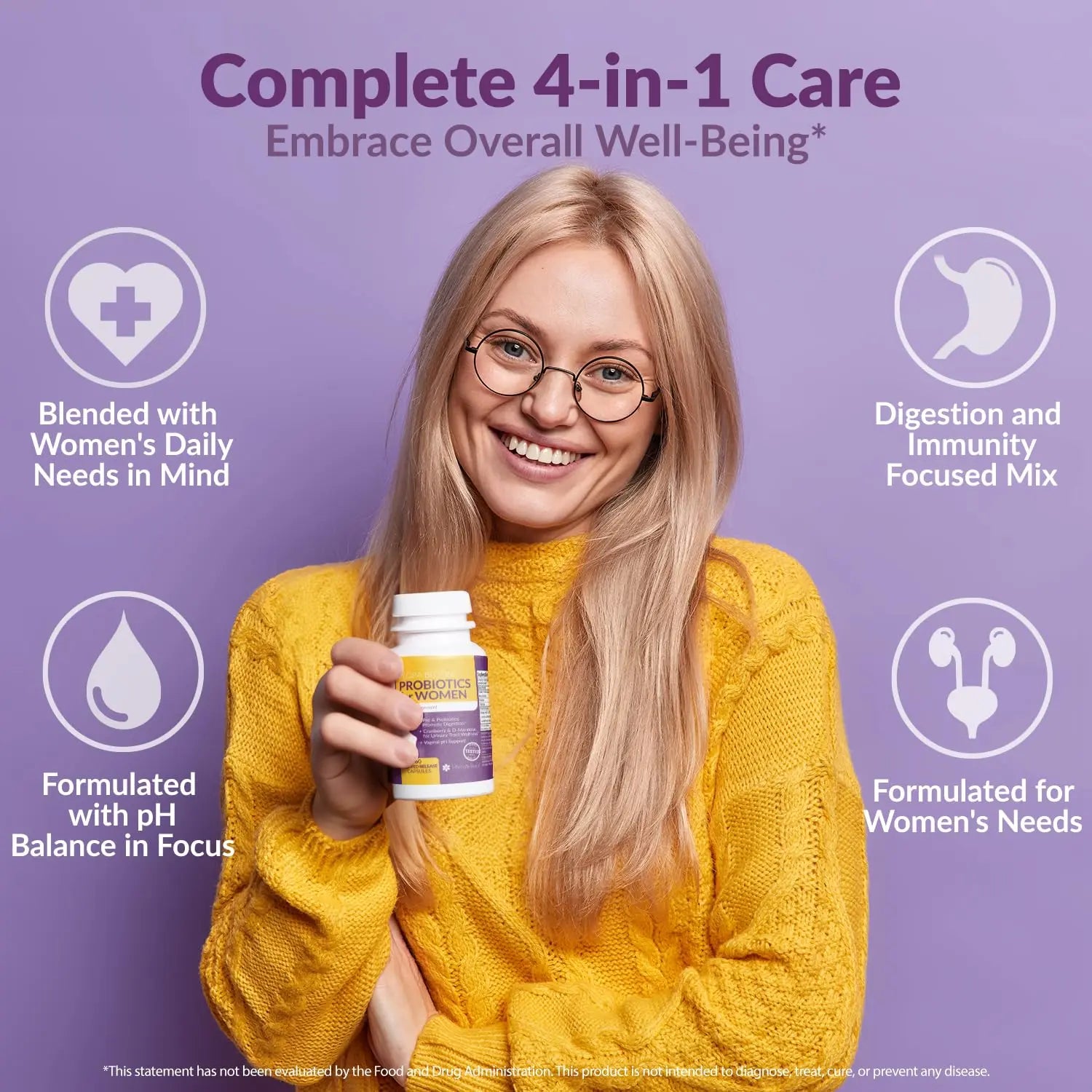 Probiotics for Women- 3 Pack(180 Capsules) - Ultimate Flora Bloom Probiotic Supplement for Women Intimate Rose Au supplements