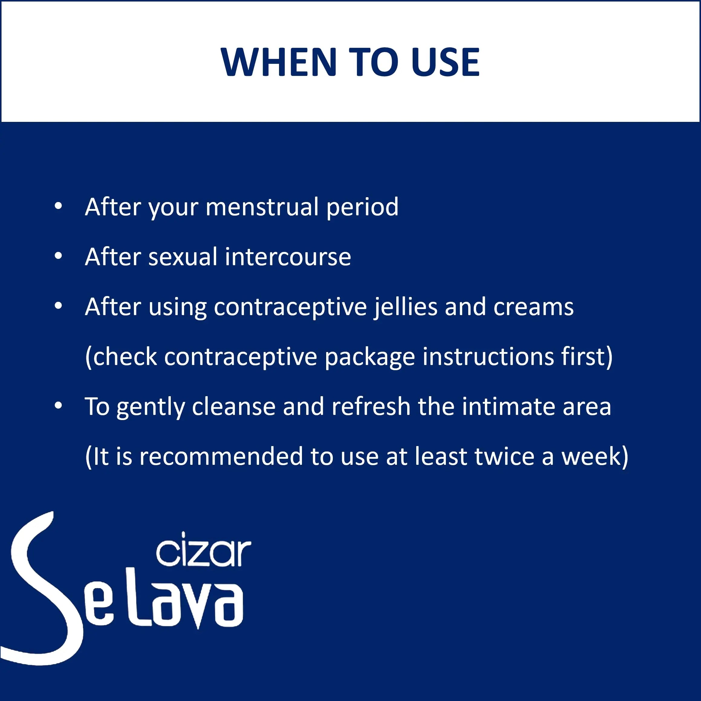 Cizar - Selava, Feminine Wash 15ml 7ea, Gynecologists Developed, Preservative-Free Cizar Au supplements