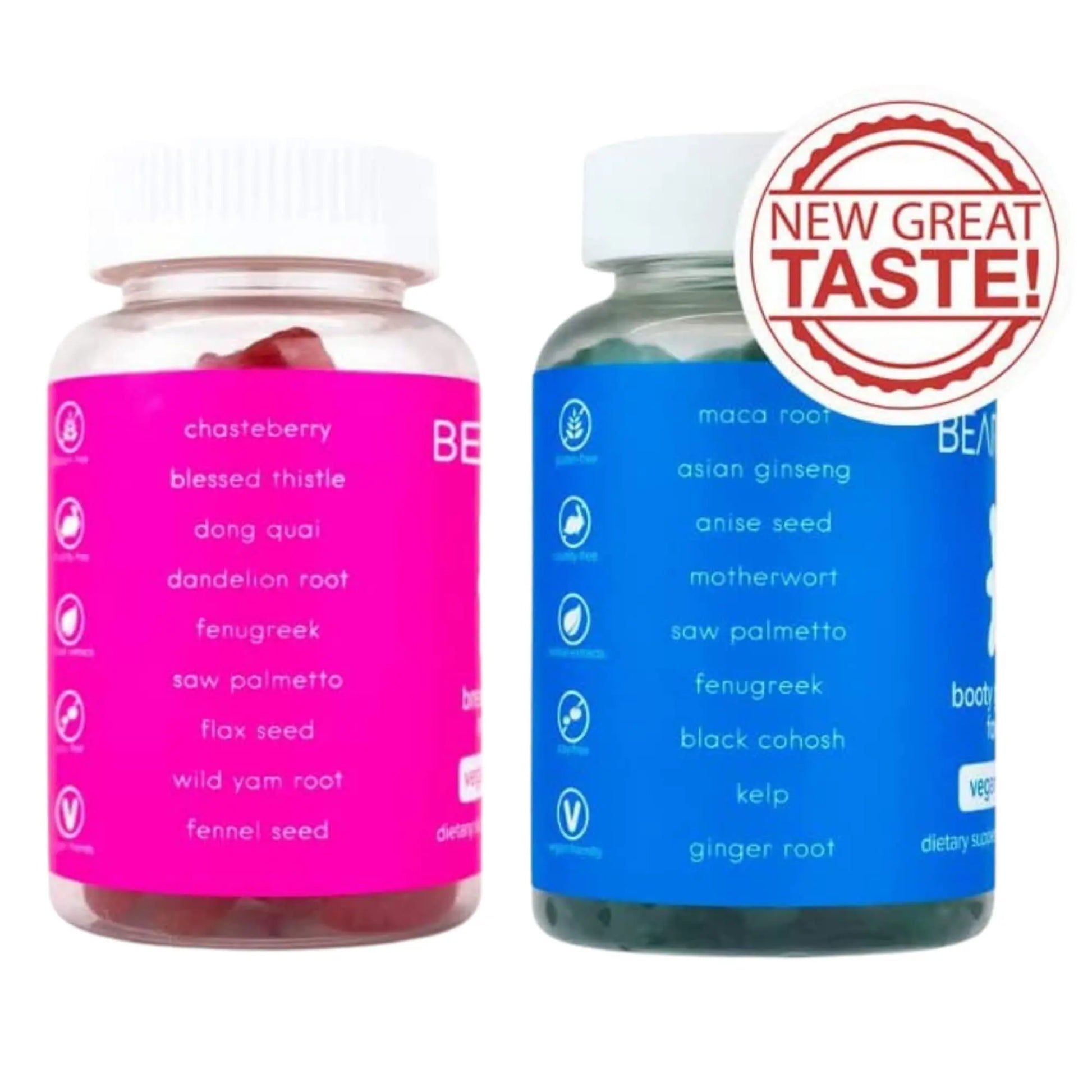 BEARVANA Gummies Combo Pack - Chest and Bum Gummies - Workout Aid - Women’s BEARVANA Au supplements