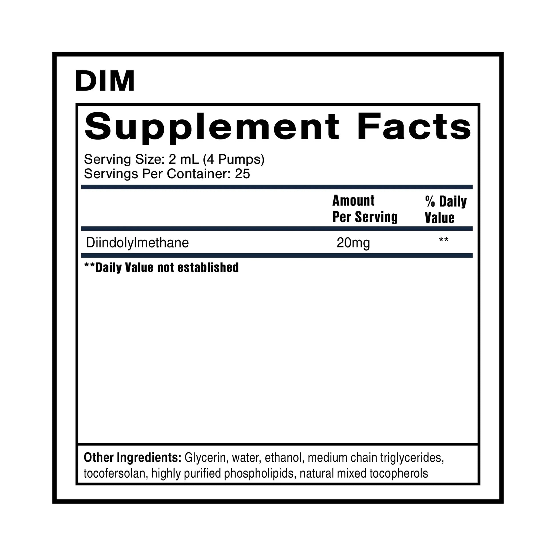 Quicksilver Scientific Nanoemulsified DIM - Liposomal DIM Supplement to Support Healthy Hormone Balance for Women & Men - Soy-Free Detox & Immune Support (1.7oz / 50ml) Quicksilver Scientific Au supplements