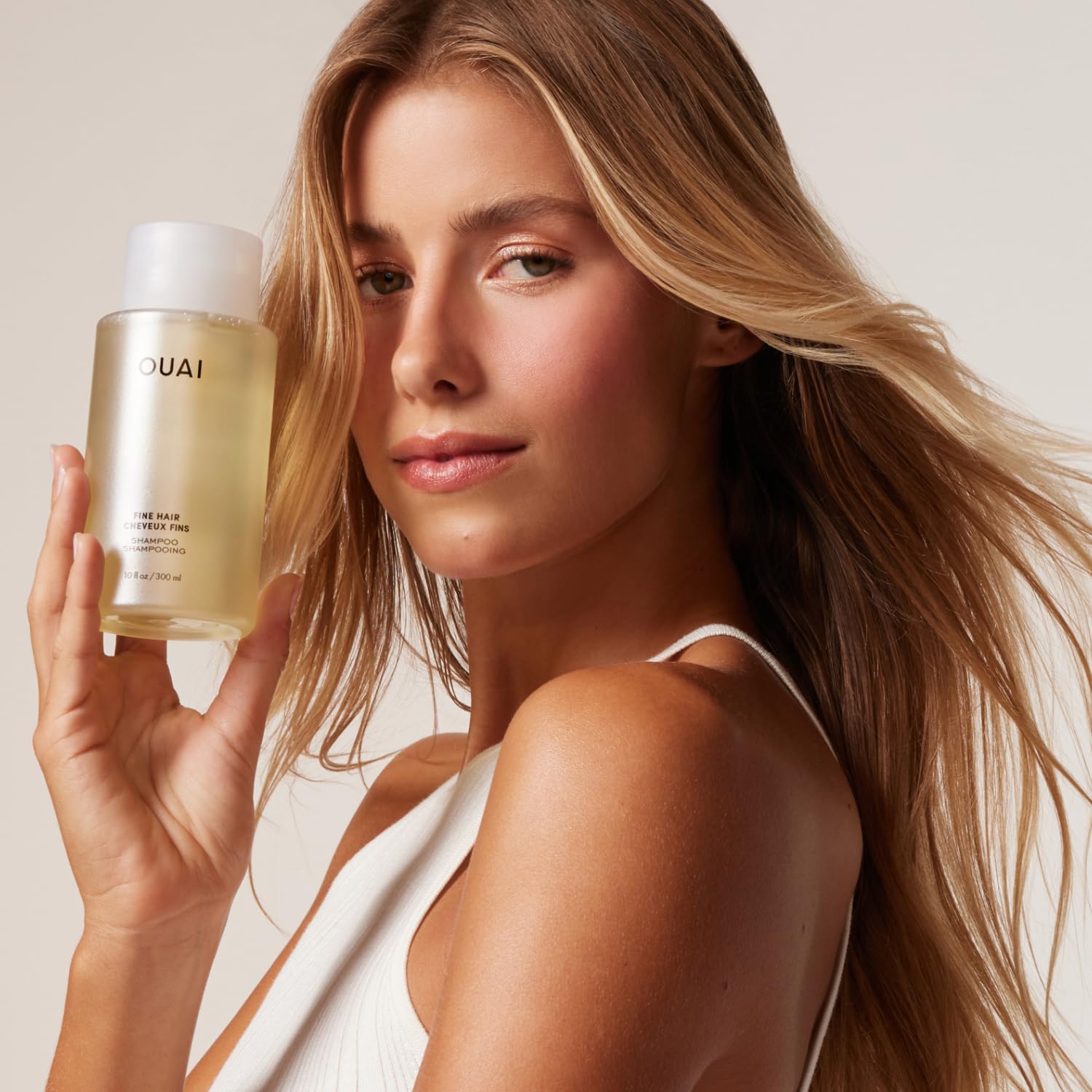 OUAI Fine Hair Shampoo Refill - Volumizing Shampoo for Fine Strands - Made with Biotin, Keratin & Chia Seed Oil - Strengthens, Nourishes & Thickens - Color-Safe & Sulfate Free Hair Care (32 Fl oz) OUAI Au supplements