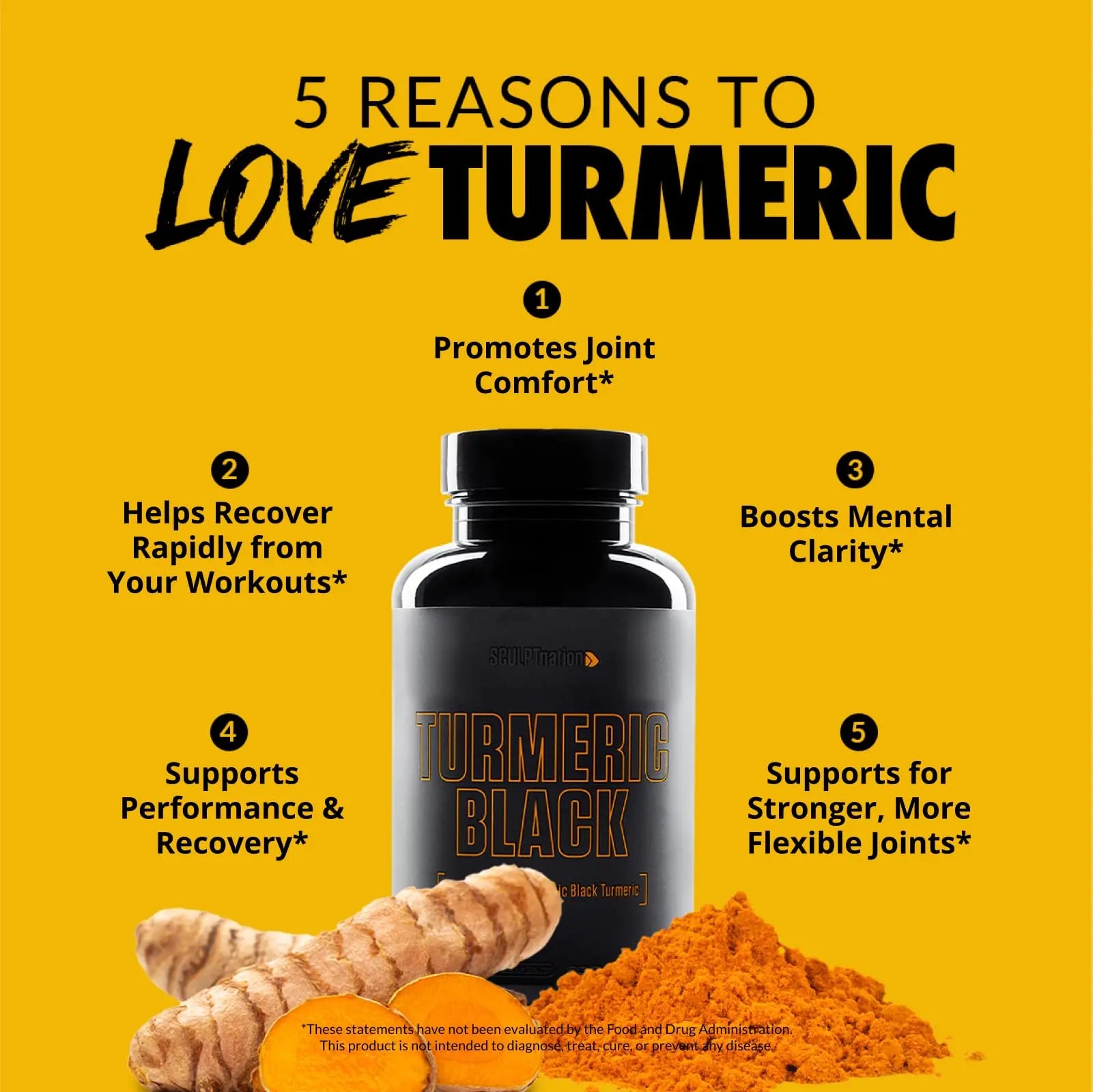 Sculpt Nation by V Shred Powerful Turmeric Supplement - Turmeric Curcumin Sculpt Nation Au supplements