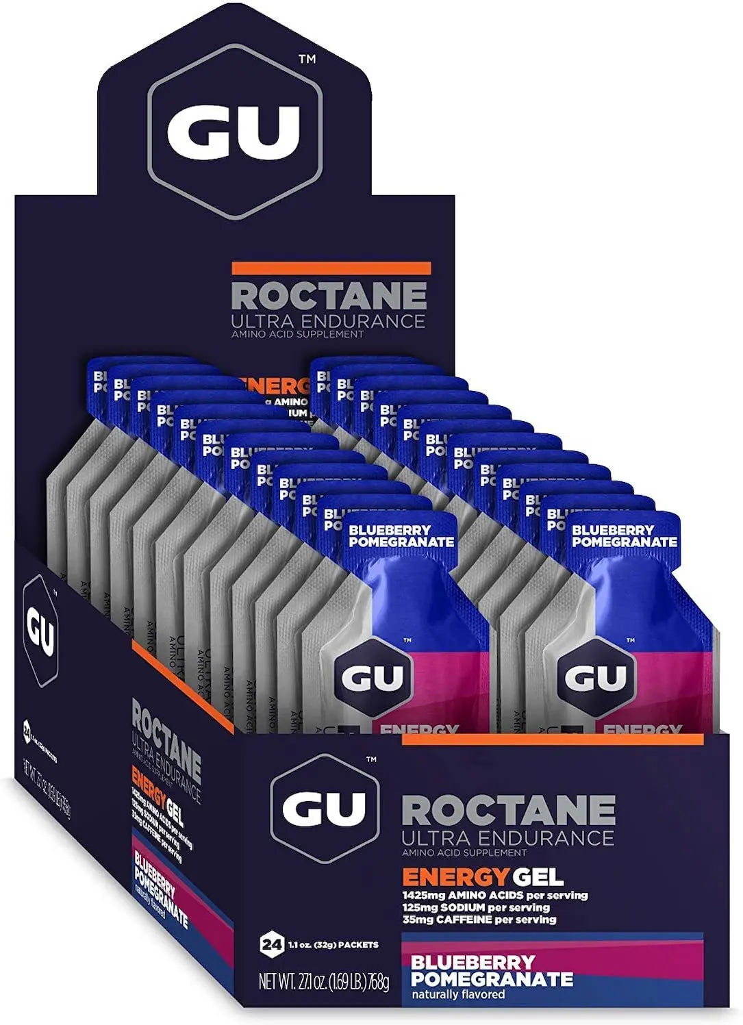 GU Energy Roctane Ultra Endurance Energy Gel, Quick On-The-Go Sports GU Energy Au supplements
