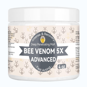 AEROMAXX Organic Bee Venom Muscle Joint Cream, 10x Maximum Caring Ointment, Soothe Shoulder, Back, Neck, Hands, Knuckles, Elbows, Feet, Leg, Knees, Ankle, Meniscus, for Adults, Elderly AEROMAXX Au supplements