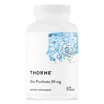 Thorne Zinc Picolinate 30 mg - Well-Absorbed Zinc Supplement for Growth and Immune THORNE Au supplements