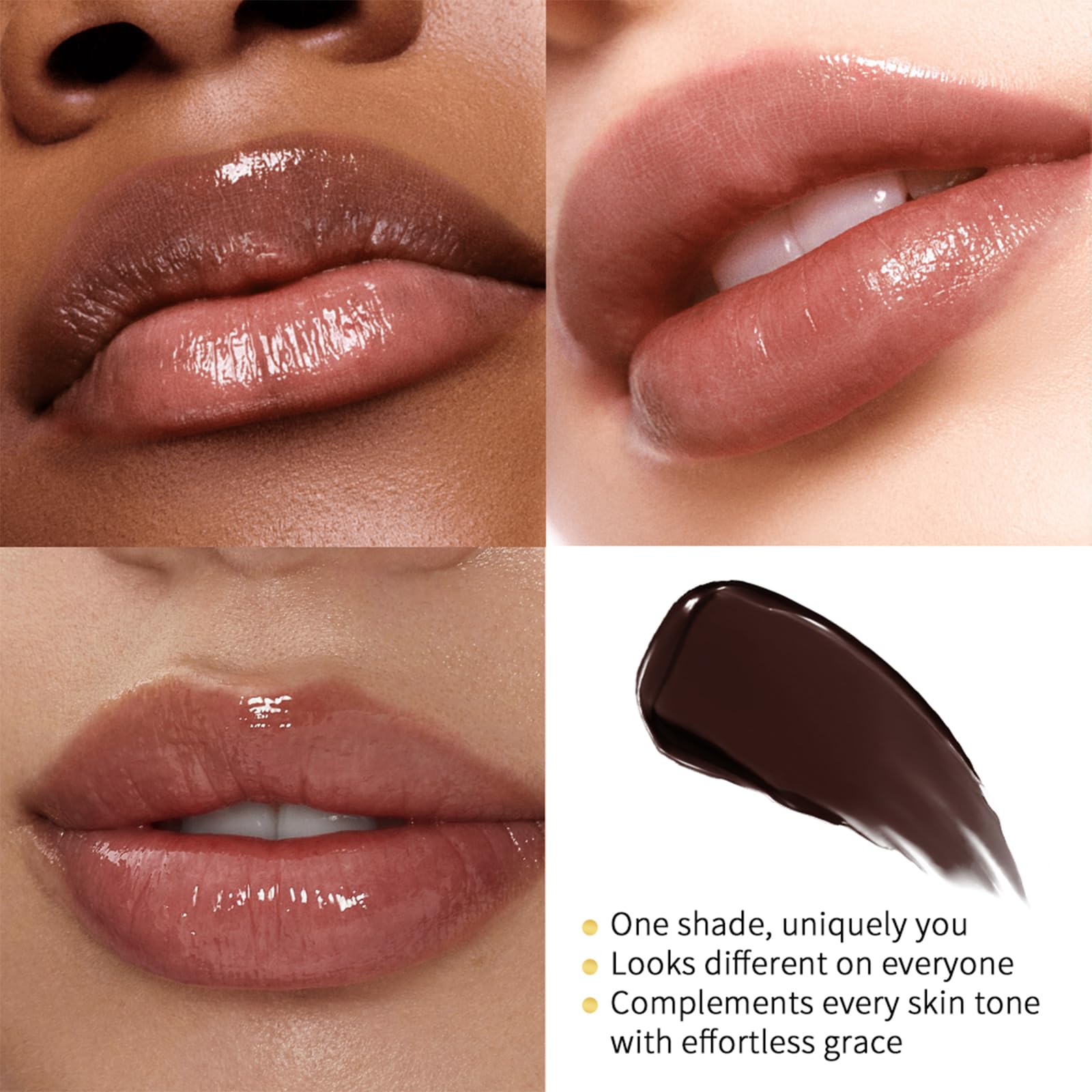 Honey Lipstick Tinted Lip Balm - Sheer Hydrating Lipstick for All Skin Tones - Moisturizing Lip Color, Nourishing Lip Balm with a Hint of Natural Black Cherry Tint BAISEN DIARY Au supplements