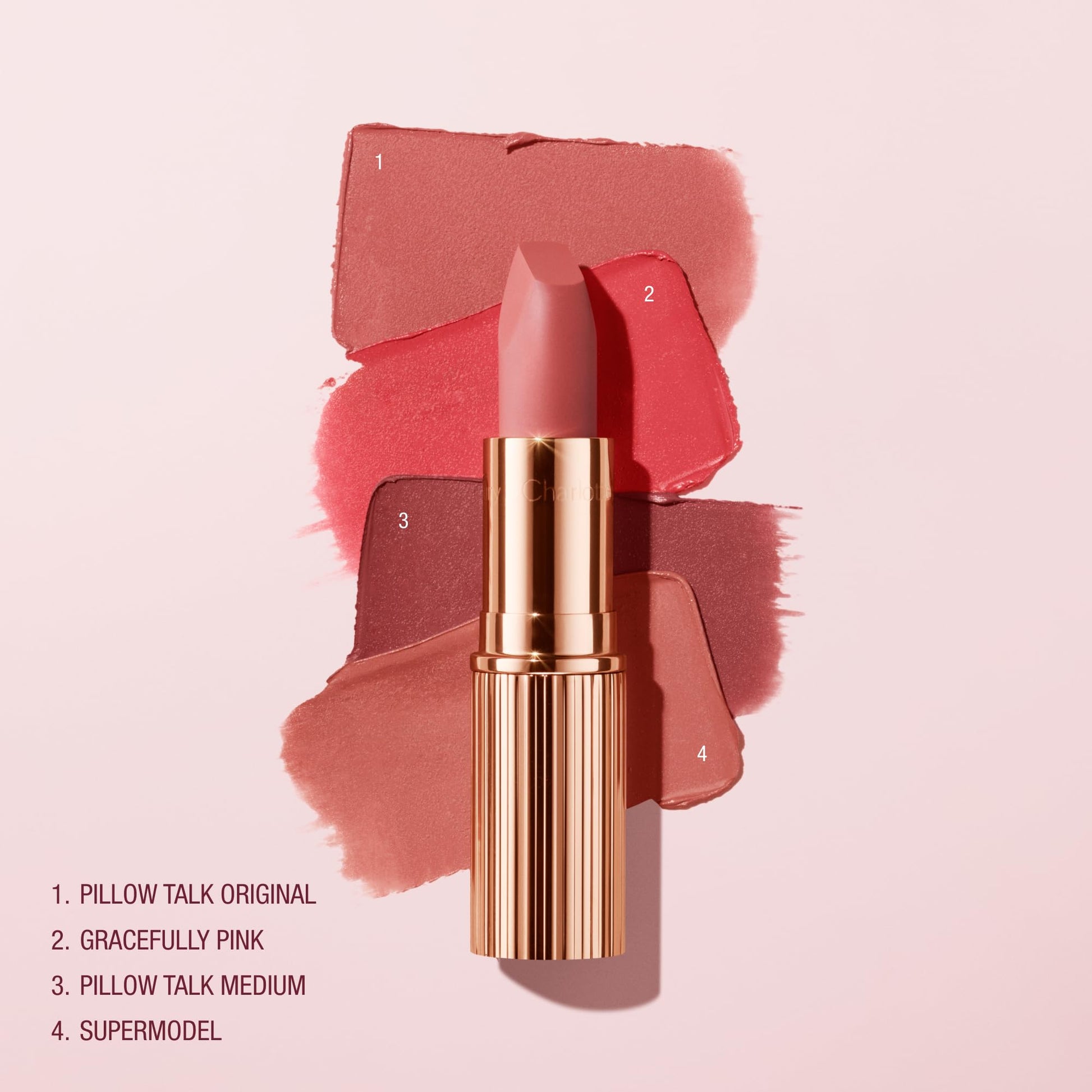Charlotte Tilbury Matte Revolution Lipstick - Long Lasting, Matte Lipstick with Buildable Color & Lip-Loving Ingredients - Creamy, Easy to Blend Formula - Pillow Talk Original Charlotte Tilbury Au supplements