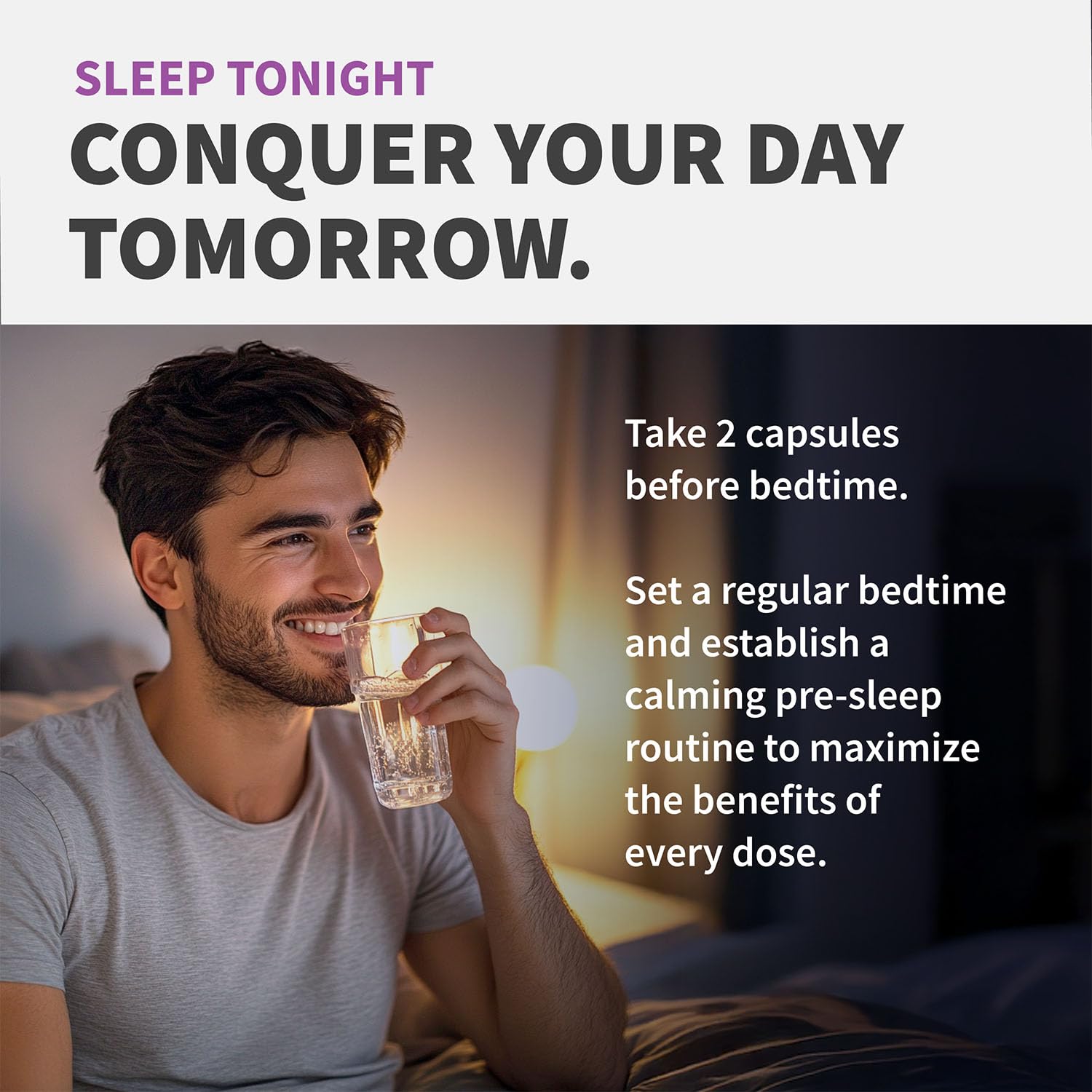 12-in-1 Melatonin Sleep Capsules - Natural Sleep Aids for Adults with Melatonin 5mg and Magnesium Glycinate 500mg, Sleep Aid with Ashwagandha, L Theanine, Valerian Root, GABA, 5-HTP (90ct, Pack of 1) MEDCHOICE Au supplements