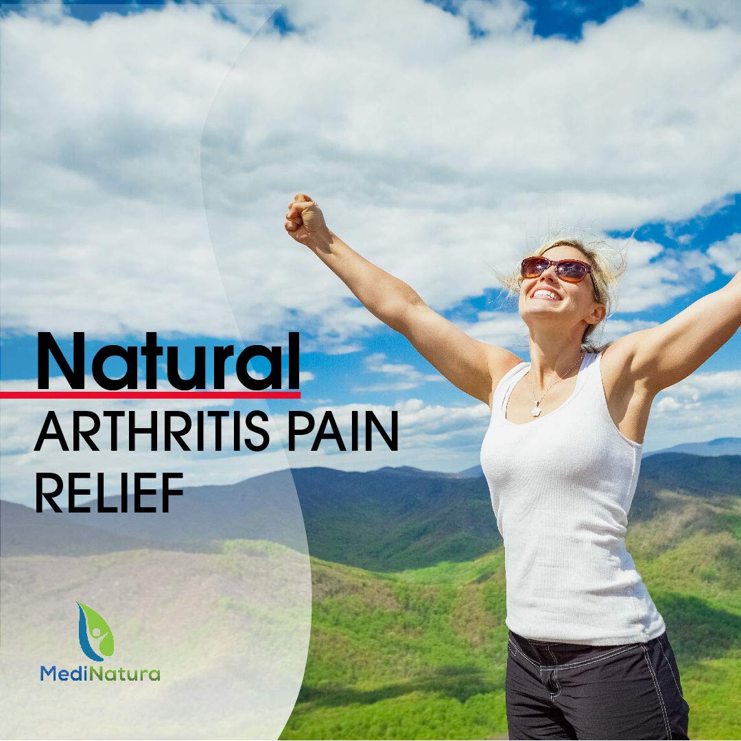 MediNatura T-Relief Extra Strength Arthritis Pain Reliever Arnica +12 Natural Medicines for Joint Soreness Stiffness Aches, Quick Dissolving Pain Relief for Women & Men - 100 Tablets (Pack of 3) MediNatura Au supplements