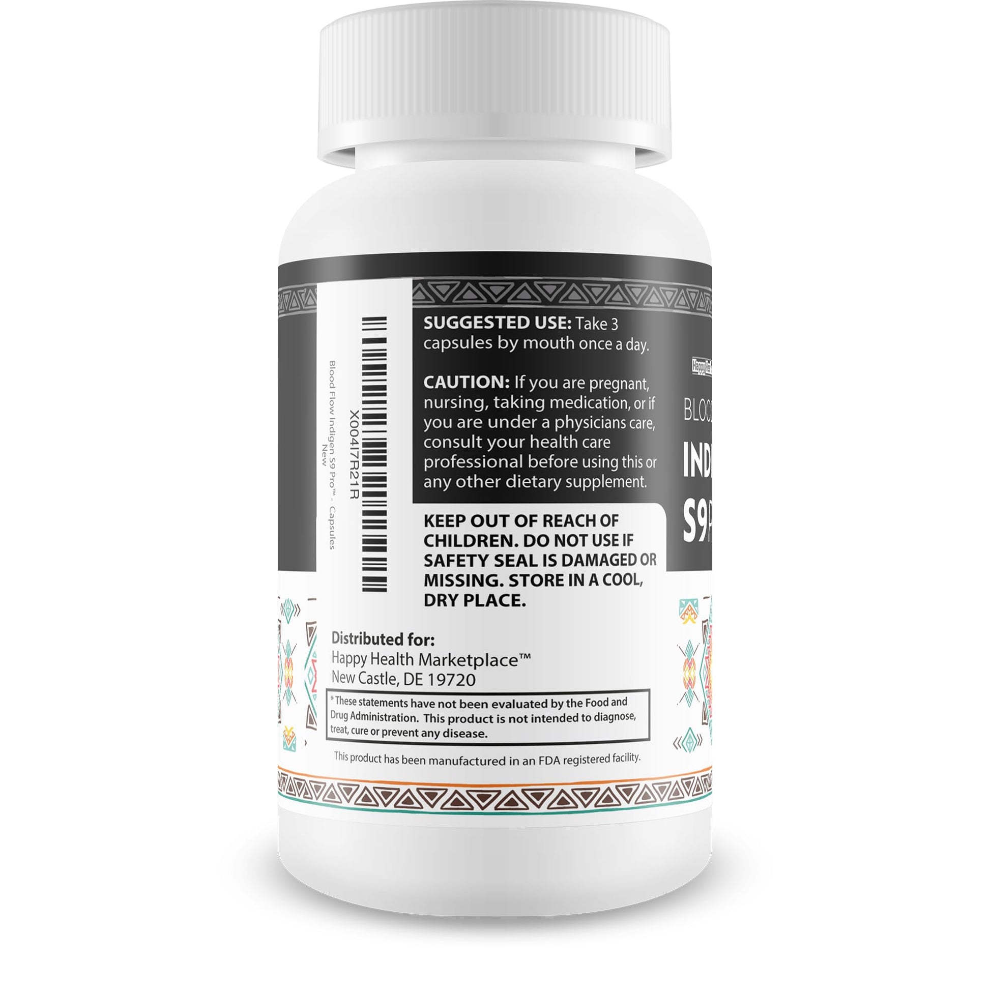 Blood Flow Indigen S9 Pro - Our Best Poor Circulation Supplements for Advanced Blood Flow Care - Blood Circulation Support - Blood Circulation Supplements for Healthy Blood Flow Help Blood Flow Pills Happy Health Marketplace Au supplements