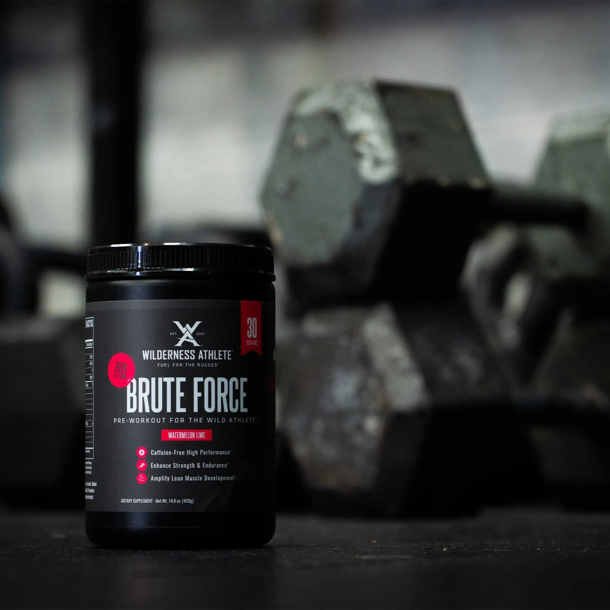 Wilderness Athlete - Brute Force (Caffeine Free Preworkout) | Stim Free Pre Workout Energy Wilderness Athlete Au supplements