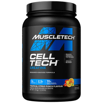 MuscleTech CellTech Creatine Monohydrate Powder, Post Workout Recovery Drink Muscletech Au supplements