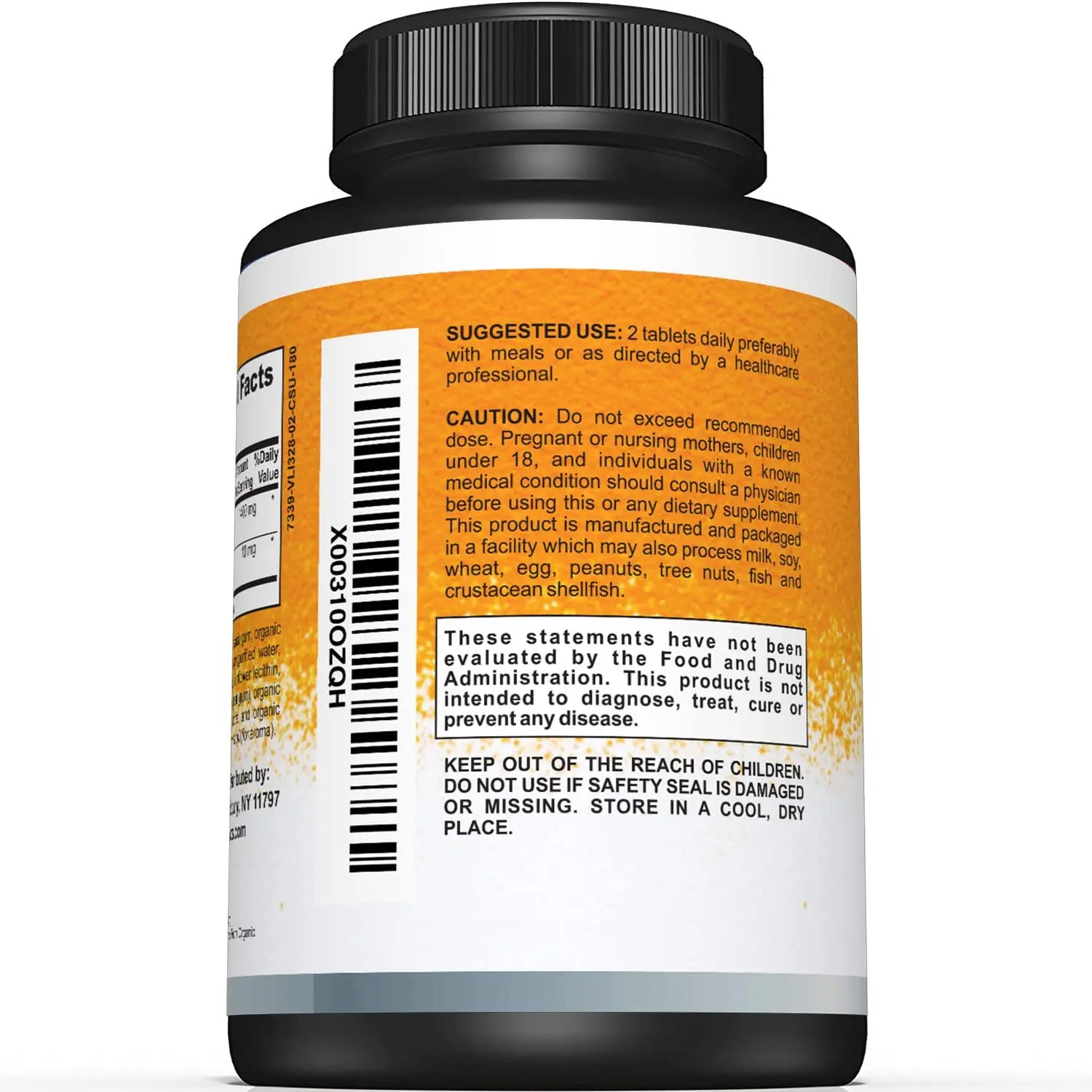 Sunergetic USDA Certified Organic Turmeric Supplement – Includes Organic Turmeric Sunergetic Au supplements