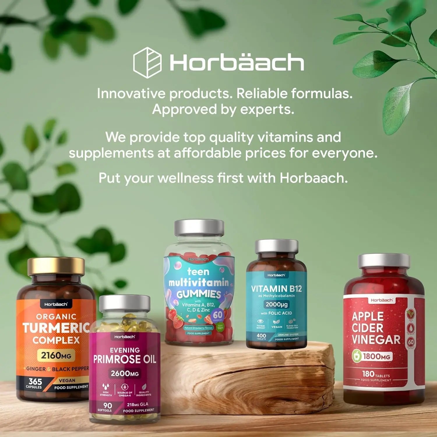 Vitamin C and Zinc | 180 Vegan Tablets | High Strength Vitamin C 1400mg and Zinc 40mg Horbäach Au supplements