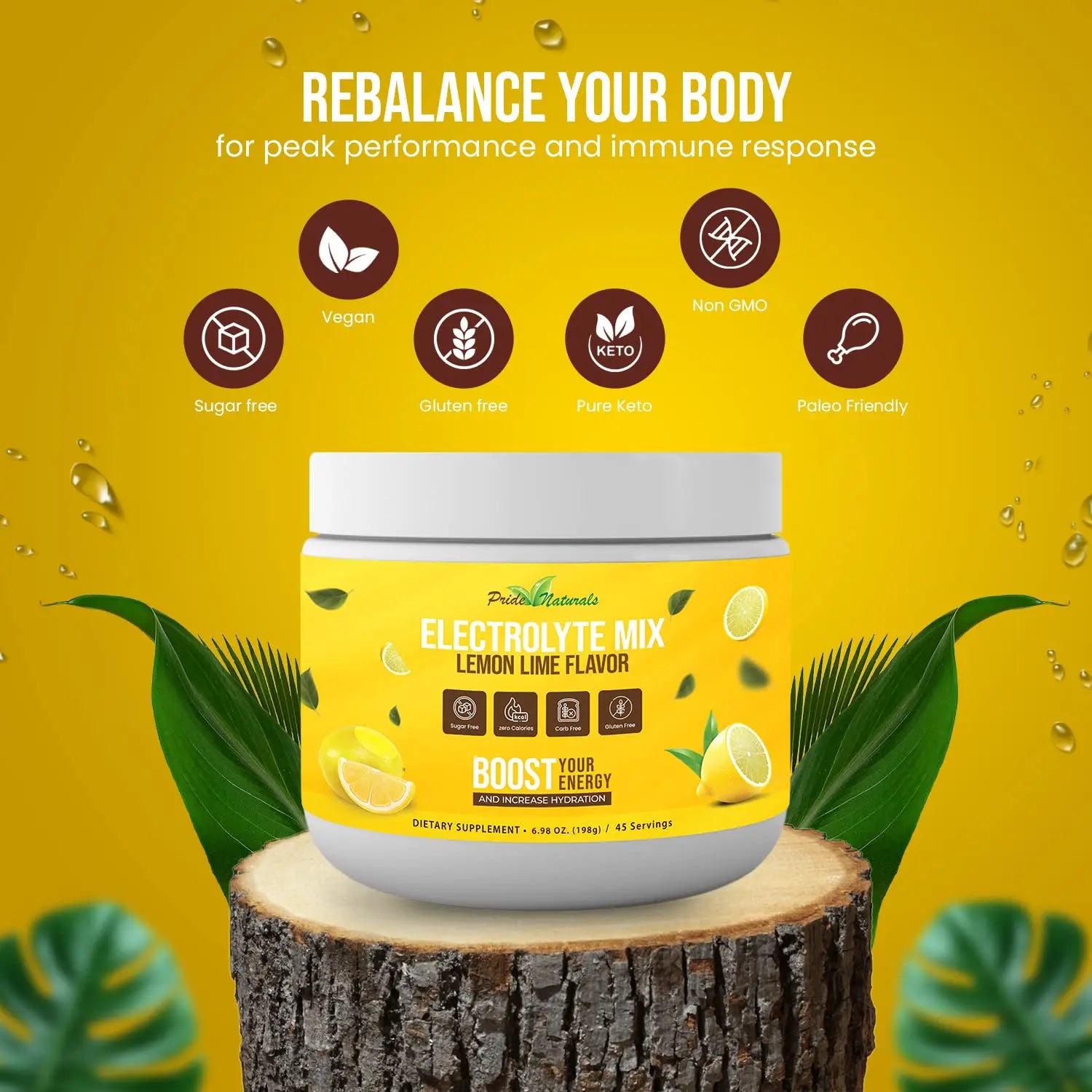 Electrolyte Powder - Refreshing Workout Recovery Electrolytes, Sugar Free, Gluten Free Pride Naturals, Inc Au supplements