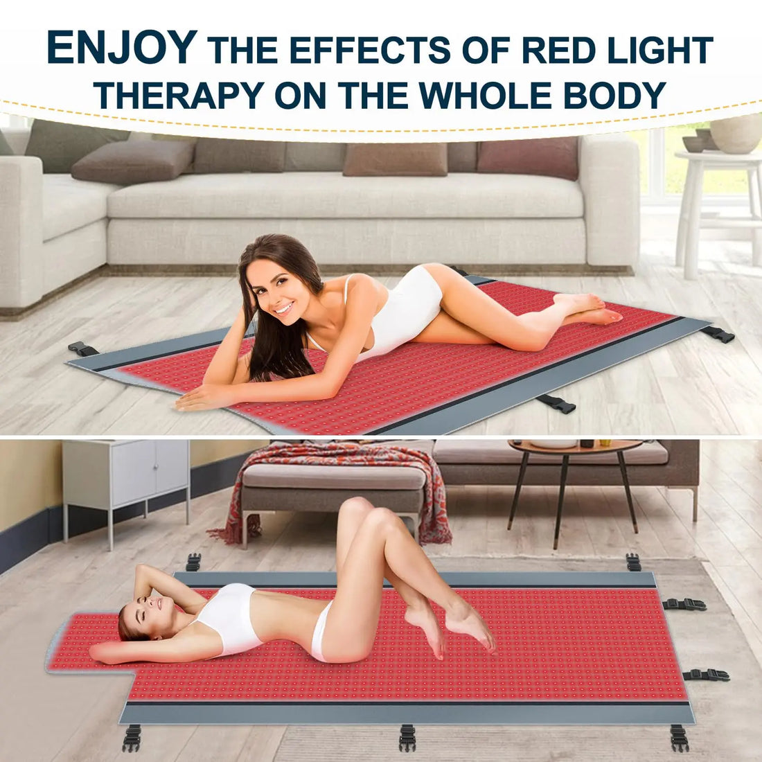 Red Light Therapy for Body - Full Body Red Light Therapy Mat, 71.0x33.33in, 2570Pcs Kaoudt Au supplements