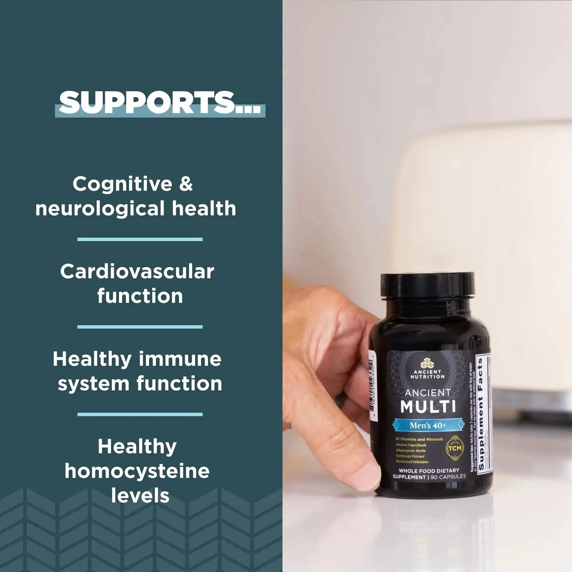 Ancient Nutrition Multivitamins for Men and Women, Age 40+ (90 Count) Ancient Nutrition Au supplements