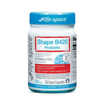 Life-Space Shape B420™ Probiotics, Clinically Studied Strains, Supplement for Women and Men Life-Space Au supplements